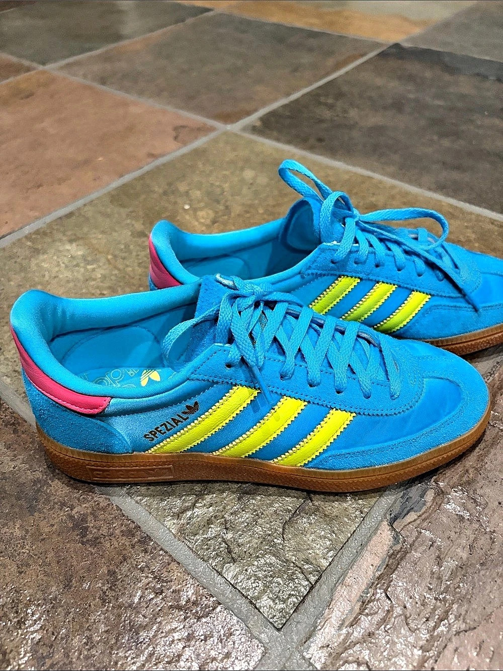 adidas Spezial Sneakers Blue & Yellow US 7.5